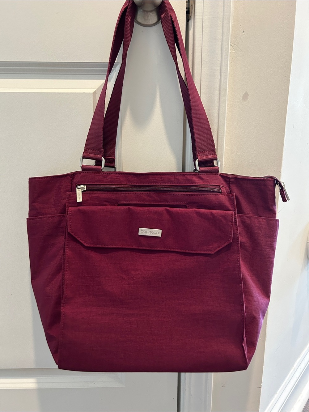 NWOT Plum Baggallini Tote Bag